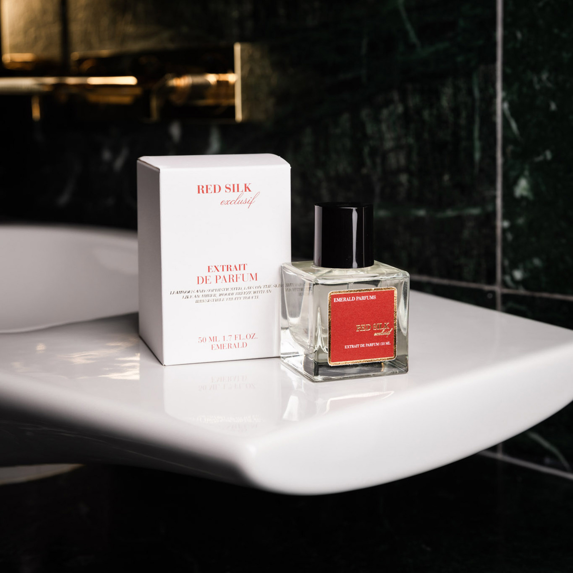 EMERALD PARFUMS Red Silk extrait de parfum, 50ml